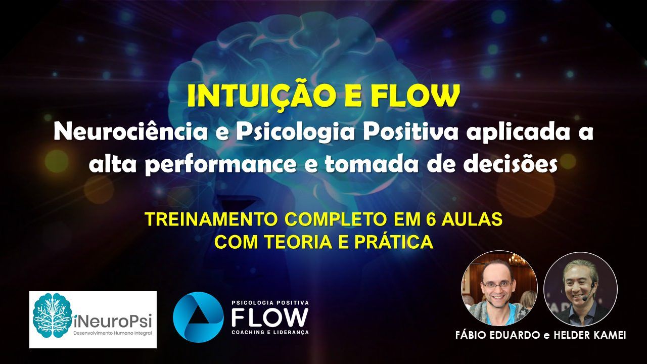 Capa Sympla Intuição Treinamento Instituto FLOW de Psicologia